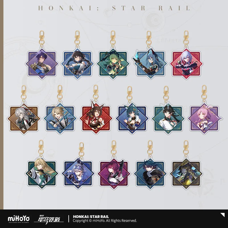 Honkai: Star Rail - Interstellar Journey Series Acrylic Keychain
