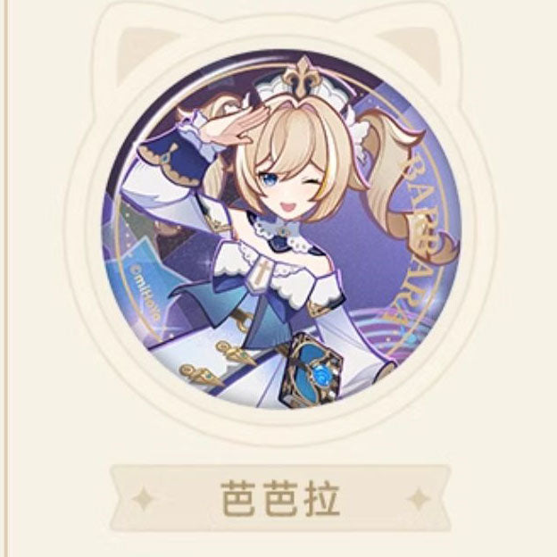 Genshin Impact Genius Invokation TCG Character Badges