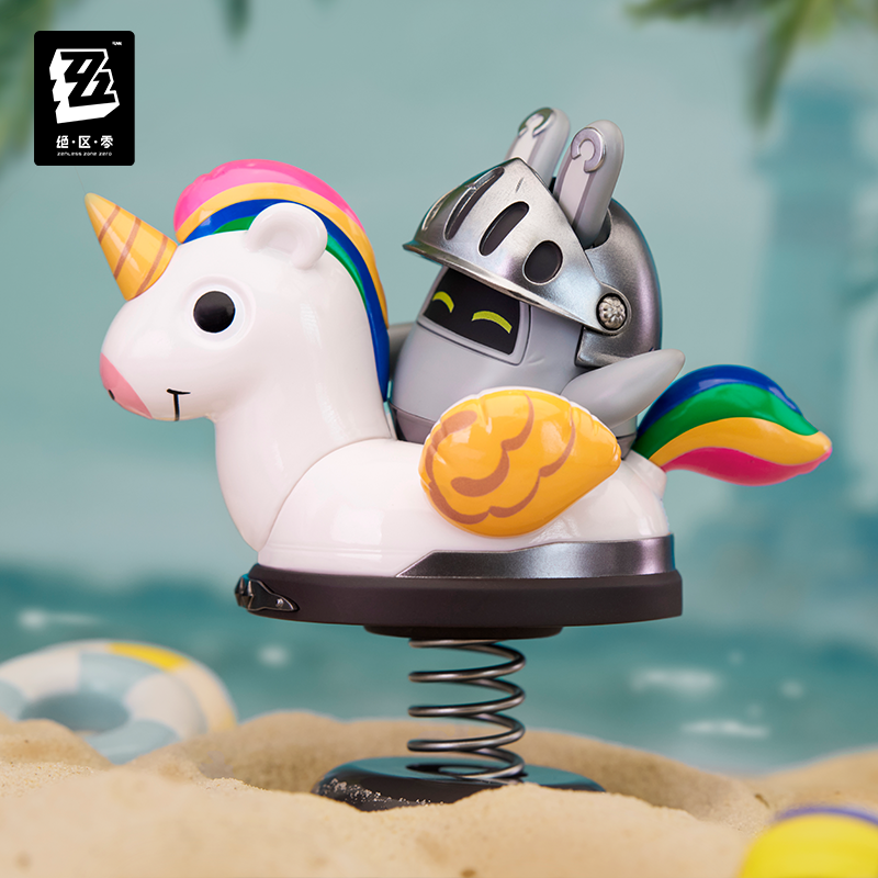 Zenless Zone Zero - APEX Collab Happy Shake Series – Mini Bangboo Bobblehead “Knightboo”