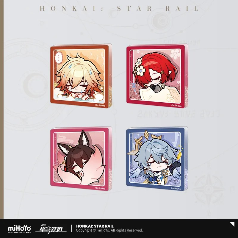 Honkai: Star Rail - Pom-Pom Gallery Quicksand Acrylic Fridge Magnet