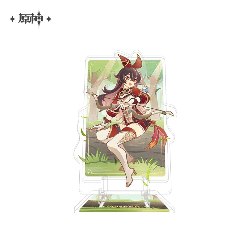 Genshin Impact Genius Invokation TCG Acrylic Phone Holder