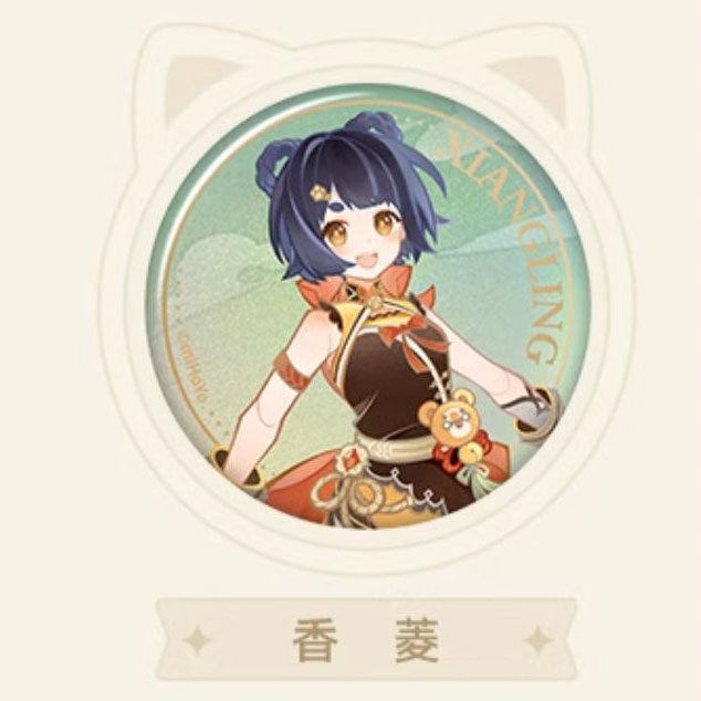 Genshin Impact Genius Invokation TCG Character Badges