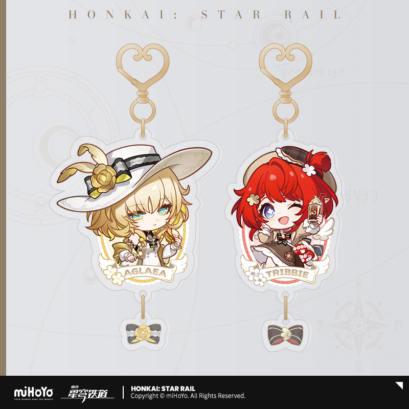 【Pre-Order】Honkai: Star Rail - Express Travel Series Chibi Acrylic Keychian