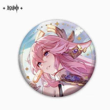 Genshin Impact Theme Character Badge