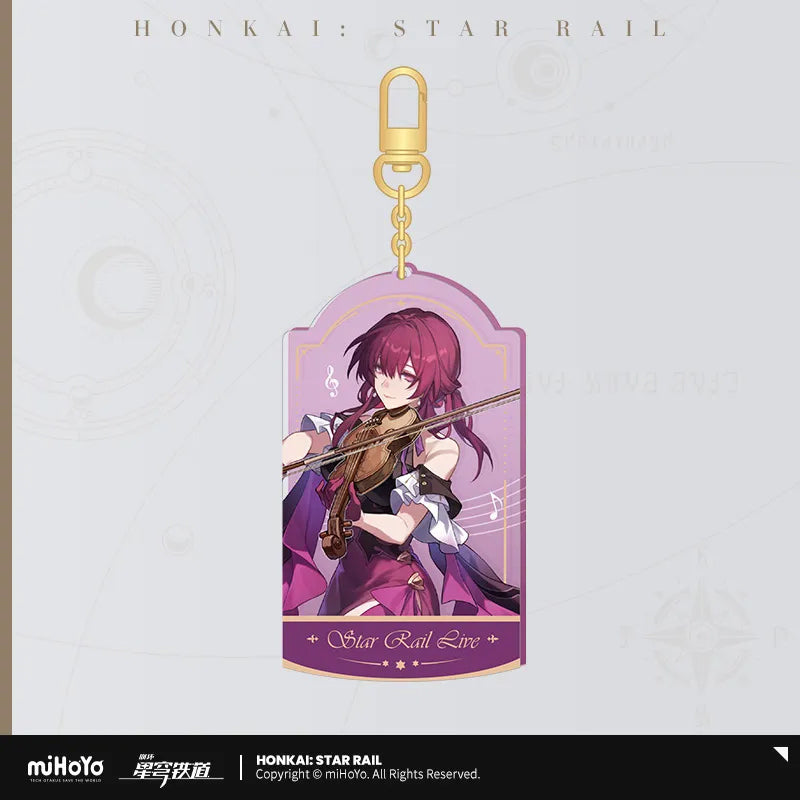 Honkai: Star Rail Live 2025/2024 Acrylic Keychain
