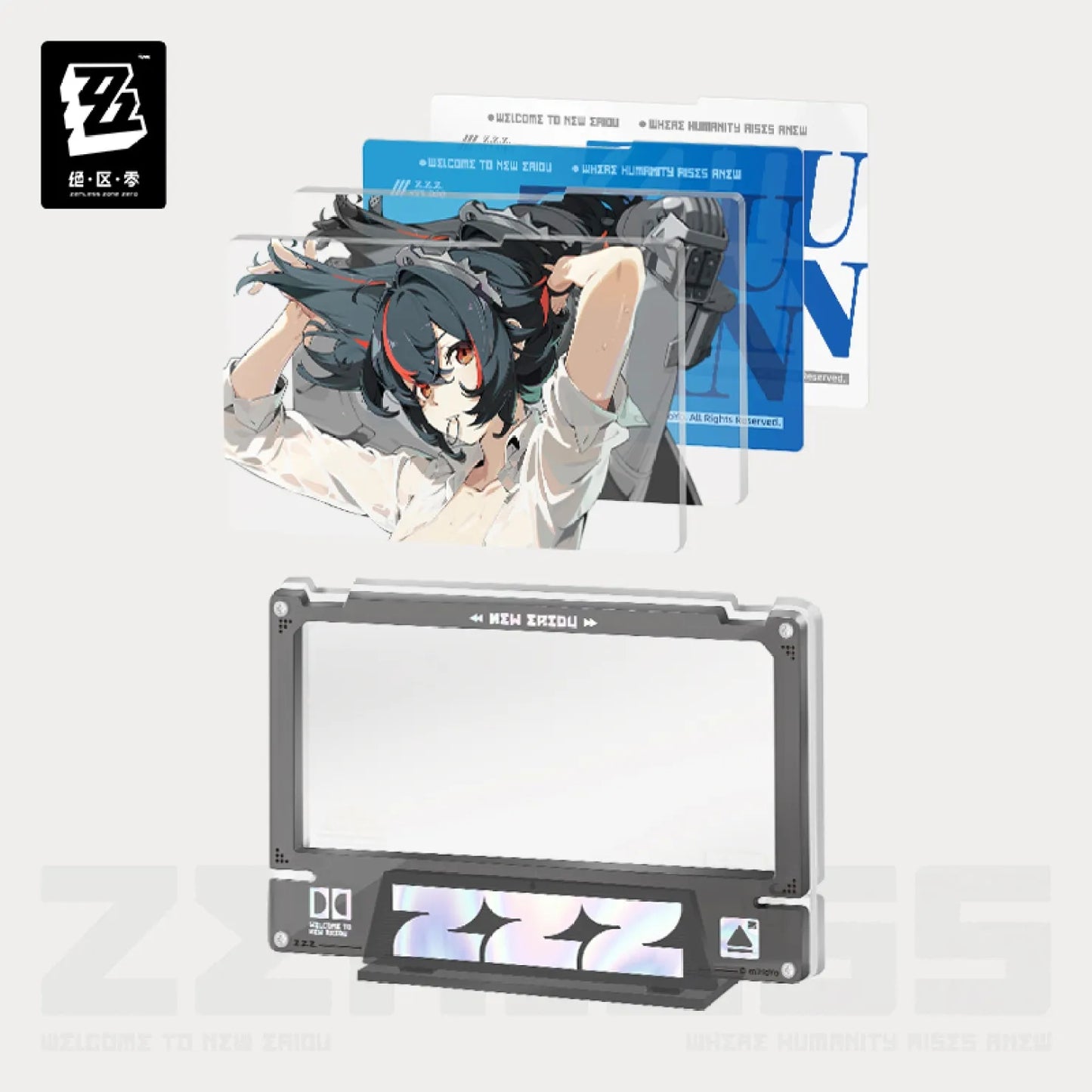 【Pre-Order】Zenless Zone Zero - Mindscape Cinema Layered Acrylic Block : Criminal Investigation Special Response Team