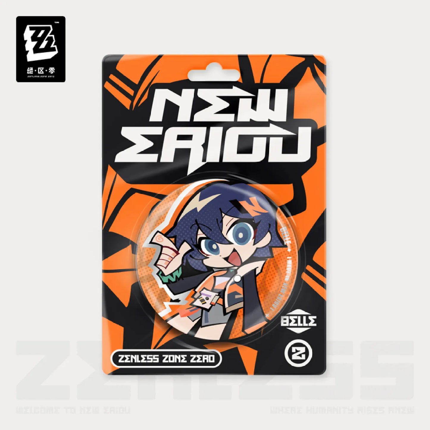 Zenless Zone Zero - New Eridu Series Chibi Badge: Random Play