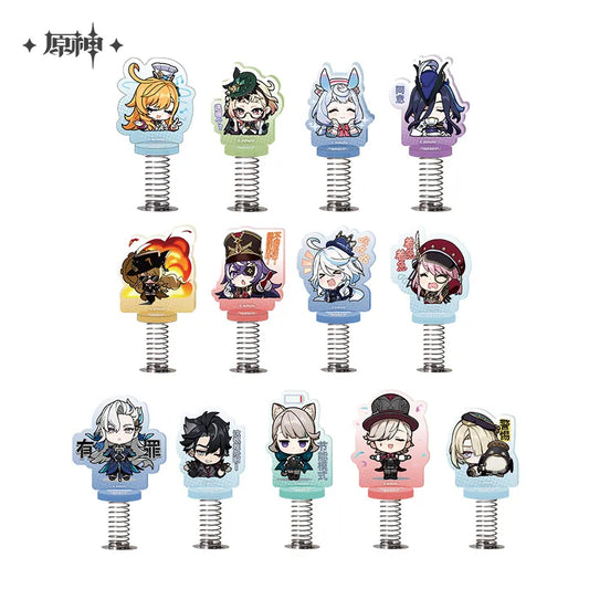 Genshin Impact Fontaine Character Chibi Spring Standee