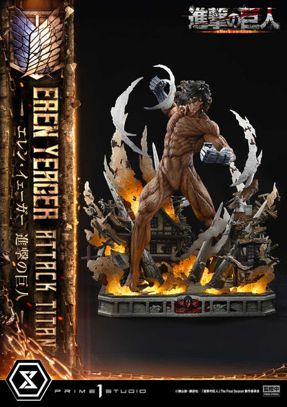 [Pre-order] Attack on Titan - Eren Yeager Ultimate Diorama Masterline Statue