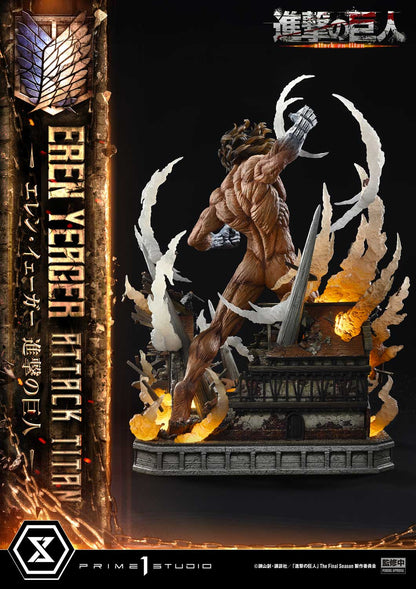 [Pre-order] Attack on Titan - Eren Yeager Ultimate Diorama Masterline Statue