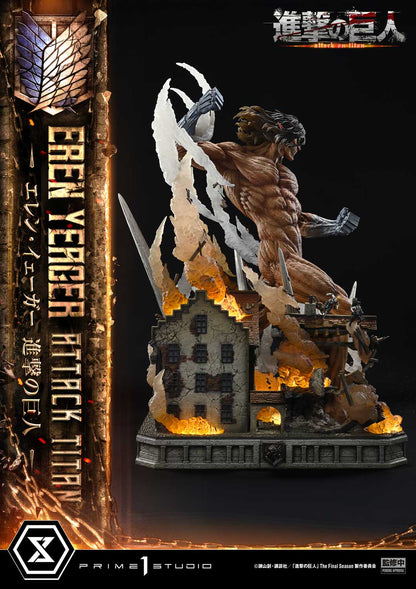 [Pre-order] Attack on Titan - Eren Yeager Ultimate Diorama Masterline Statue