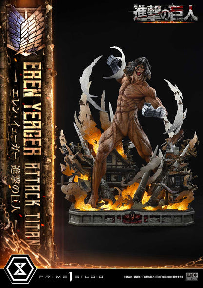 [Pre-order] Attack on Titan - Eren Yeager Ultimate Diorama Masterline Statue