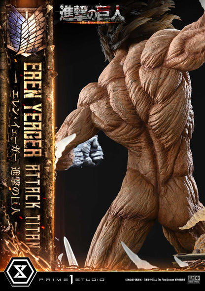 [Pre-order] Attack on Titan - Eren Yeager Ultimate Diorama Masterline Statue