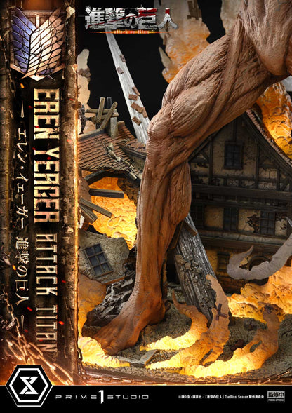 [Pre-order] Attack on Titan - Eren Yeager Ultimate Diorama Masterline Statue