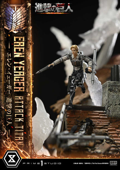 [Pre-order] Attack on Titan - Eren Yeager Ultimate Diorama Masterline Statue