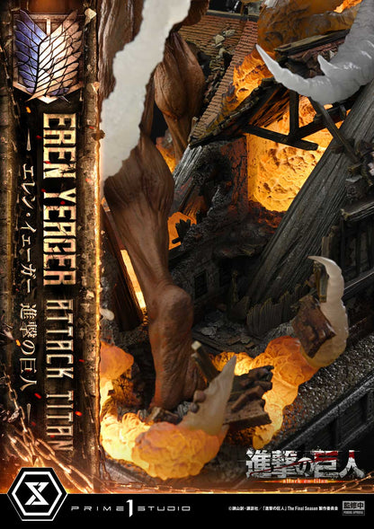 [Pre-order] Attack on Titan - Eren Yeager Ultimate Diorama Masterline Statue