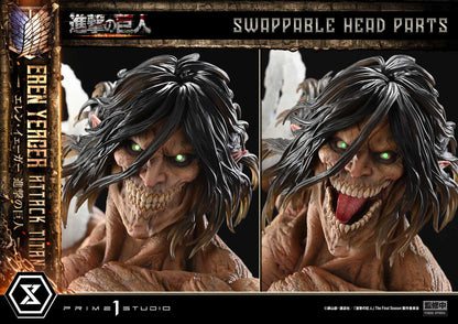 [Pre-order] Attack on Titan - Eren Yeager Ultimate Diorama Masterline Statue