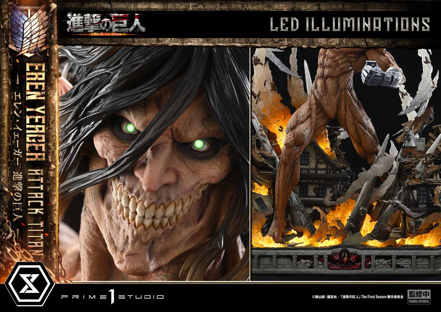 [Pre-order] Attack on Titan - Eren Yeager Ultimate Diorama Masterline Statue