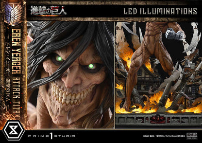 [Pre-order] Attack on Titan - Eren Yeager Ultimate Diorama Masterline Statue