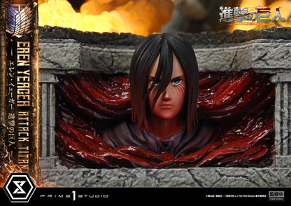 [Pre-order] Attack on Titan - Eren Yeager Ultimate Diorama Masterline Statue
