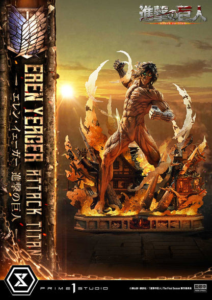 [Pre-order] Attack on Titan - Eren Yeager Ultimate Diorama Masterline Statue