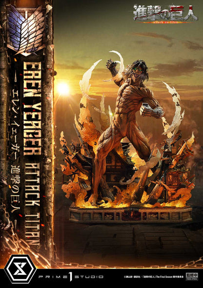 [Pre-order] Attack on Titan - Eren Yeager Ultimate Diorama Masterline Statue