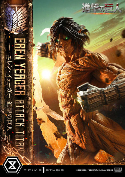 [Pre-order] Attack on Titan - Eren Yeager Ultimate Diorama Masterline Statue