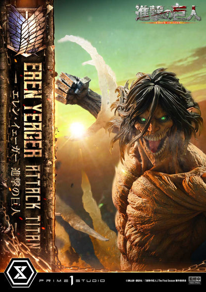 [Pre-order] Attack on Titan - Eren Yeager Ultimate Diorama Masterline Statue