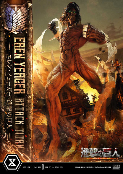 [Pre-order] Attack on Titan - Eren Yeager Ultimate Diorama Masterline Statue