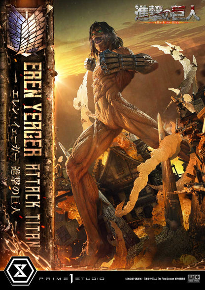 [Pre-order] Attack on Titan - Eren Yeager Ultimate Diorama Masterline Statue