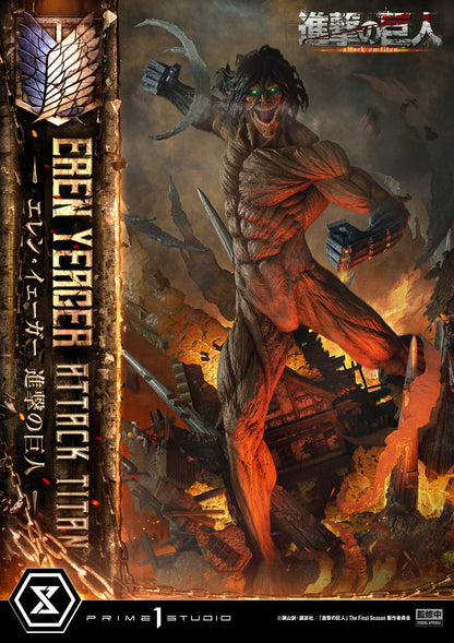 [Pre-order] Attack on Titan - Eren Yeager Ultimate Diorama Masterline Statue