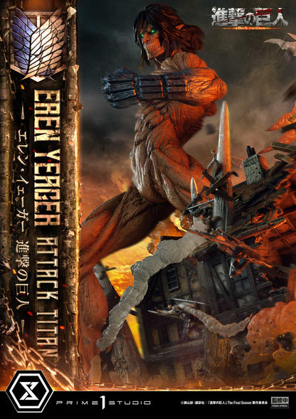 [Pre-order] Attack on Titan - Eren Yeager Ultimate Diorama Masterline Statue