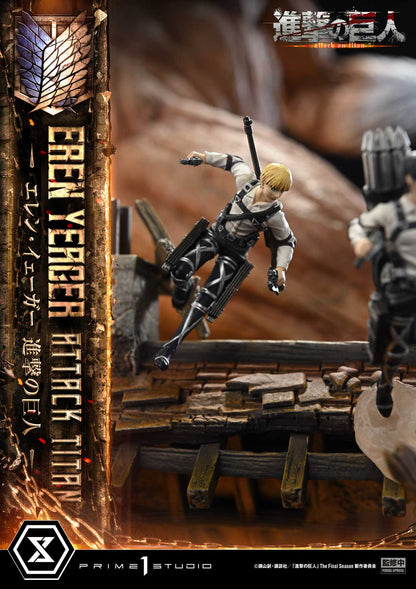 [Pre-order] Attack on Titan - Eren Yeager Ultimate Diorama Masterline Statue