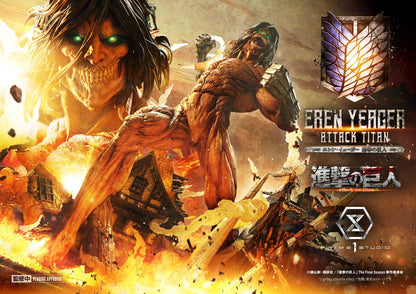 [Pre-order] Attack on Titan - Eren Yeager Ultimate Diorama Masterline Statue