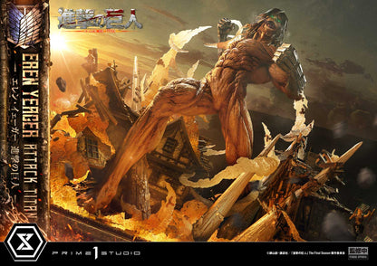 [Pre-order] Attack on Titan - Eren Yeager Ultimate Diorama Masterline Statue