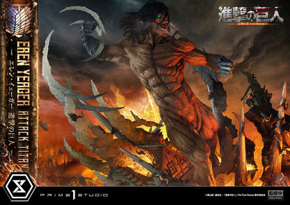 [Pre-order] Attack on Titan - Eren Yeager Ultimate Diorama Masterline Statue