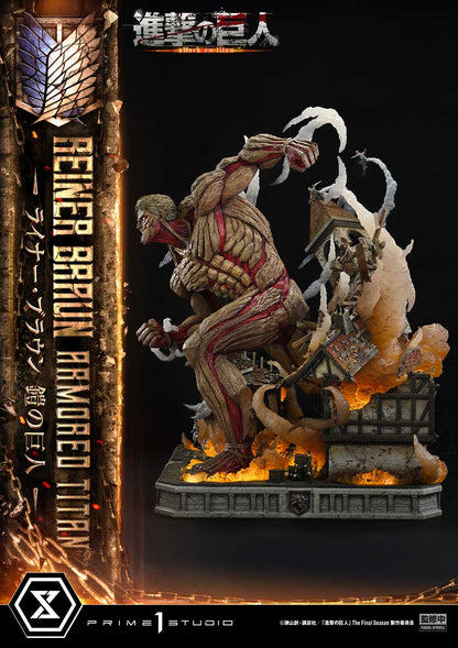 [Pre-order] Attack on Titan - Reiner Braun Armored Titan Ultimate Diorama Masterline Statue