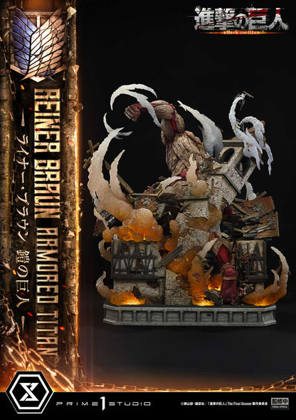 [Pre-order] Attack on Titan - Reiner Braun Armored Titan Ultimate Diorama Masterline Statue