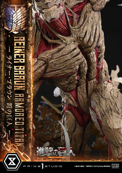 [Pre-order] Attack on Titan - Reiner Braun Armored Titan Ultimate Diorama Masterline Statue