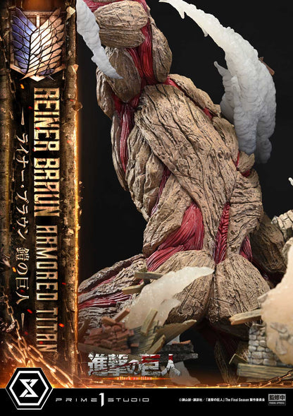 [Pre-order] Attack on Titan - Reiner Braun Armored Titan Ultimate Diorama Masterline Statue