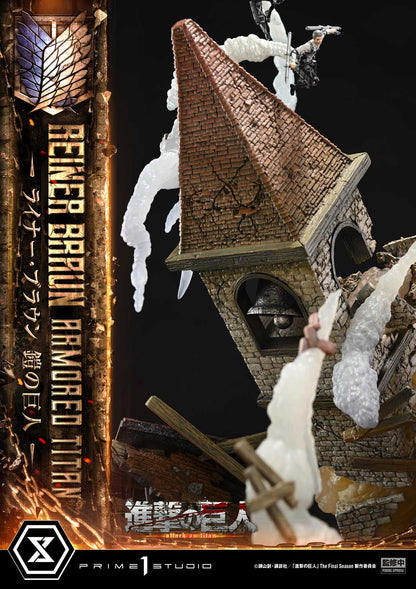 [Pre-order] Attack on Titan - Reiner Braun Armored Titan Ultimate Diorama Masterline Statue