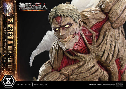 [Pre-order] Attack on Titan - Reiner Braun Armored Titan Ultimate Diorama Masterline Statue