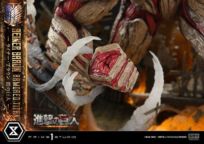 [Pre-order] Attack on Titan - Reiner Braun Armored Titan Ultimate Diorama Masterline Statue
