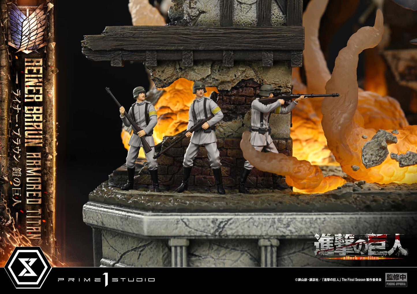 [Pre-order] Attack on Titan - Reiner Braun Armored Titan Ultimate Diorama Masterline Statue