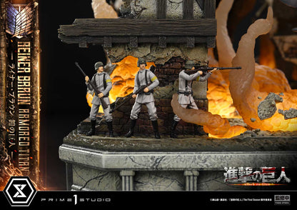 [Pre-order] Attack on Titan - Reiner Braun Armored Titan Ultimate Diorama Masterline Statue