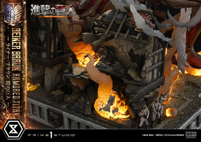 [Pre-order] Attack on Titan - Reiner Braun Armored Titan Ultimate Diorama Masterline Statue