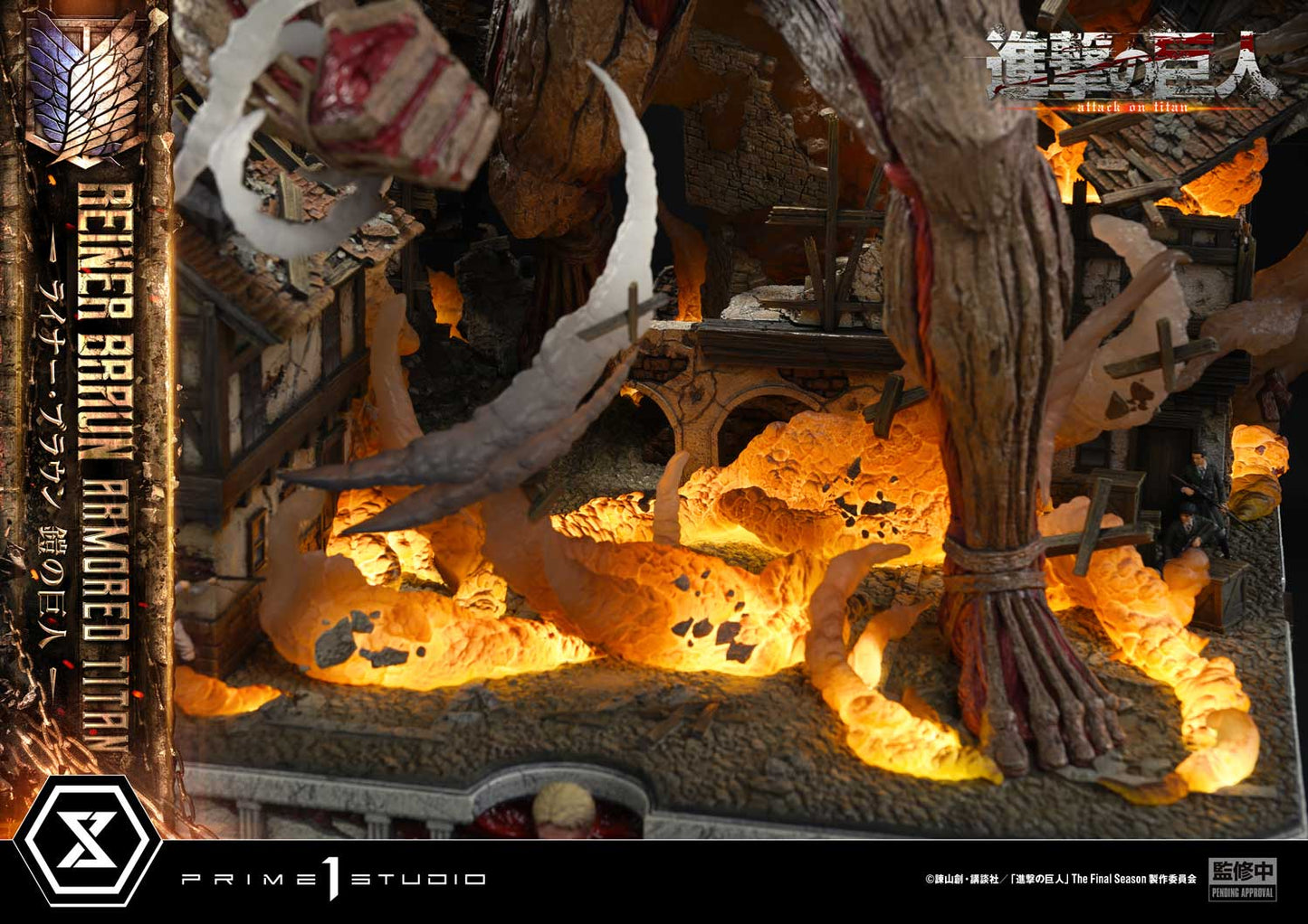 [Pre-order] Attack on Titan - Reiner Braun Armored Titan Ultimate Diorama Masterline Statue