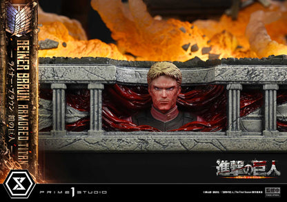[Pre-order] Attack on Titan - Reiner Braun Armored Titan Ultimate Diorama Masterline Statue