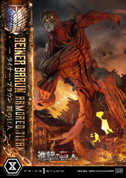 [Pre-order] Attack on Titan - Reiner Braun Armored Titan Ultimate Diorama Masterline Statue