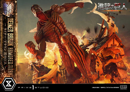 [Pre-order] Attack on Titan - Reiner Braun Armored Titan Ultimate Diorama Masterline Statue